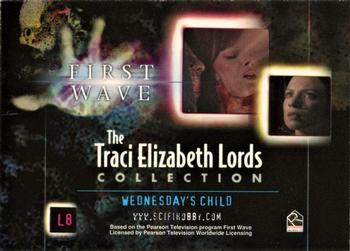 2002 Rittenhouse First Wave: Traci Elizabeth Lords Collection  #L8 Wednesday's Child Back