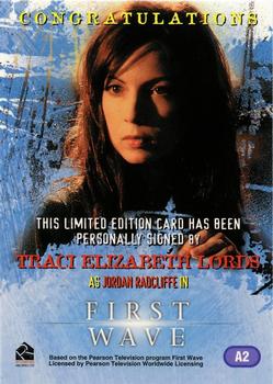 2002 Rittenhouse First Wave: Traci Elizabeth Lords Collection  - Autographs #A2 Traci Elizabeth Lords Back