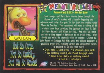 1998 Comic Images Meanie Babies - Promos #2 UpChuck Back
