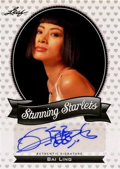 2011 Leaf Pop Century - Stunning Starlets #SS-BL1 Bai Ling Front