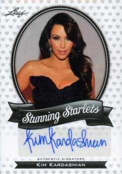 2011 Leaf Pop Century - Stunning Starlets #SS-KK2 Kim Kardashian Front