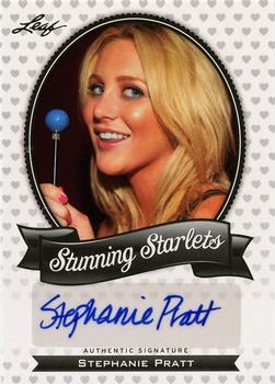 2011 Leaf Pop Century - Stunning Starlets #SS-SP1 Stephanie Pratt Front