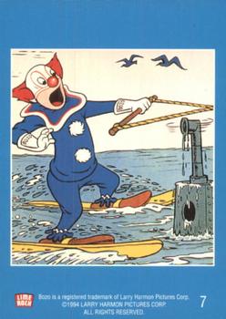 1994 Lime Rock Bozo The Clown #7 Water ski periscope Back