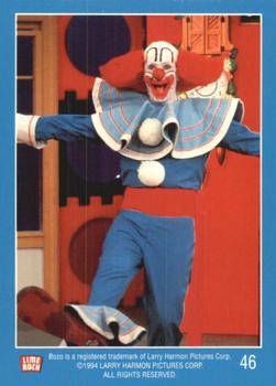 1994 Lime Rock Bozo The Clown #46 Kicking up a good time Back