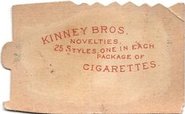 1889 Kinney Brothers Novelties (N228) #NNO Camera Back