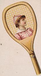 1889 Kinney Brothers Novelties (N228) #NNO Tennis Racket Front