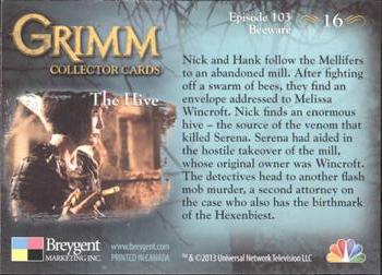 2013 Breygent Grimm #16 The Hive Back