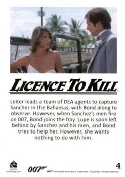 2016 Rittenhouse James Bond 007 Classics - Licence to Kill Throwback #4 Leiter leads a team of DEA Back