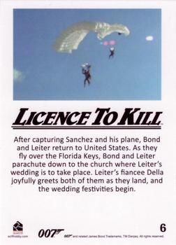 2016 Rittenhouse James Bond 007 Classics - Licence to Kill Throwback #6 After capturing Sanchez Back