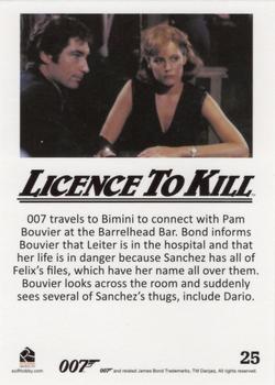 2016 Rittenhouse James Bond 007 Classics - Licence to Kill Throwback #25 007 travels to Bimini Back