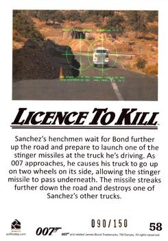 2016 Rittenhouse James Bond 007 Classics - Licence to Kill Throwback Gold #58 Sanchez's henchmen wait for Back