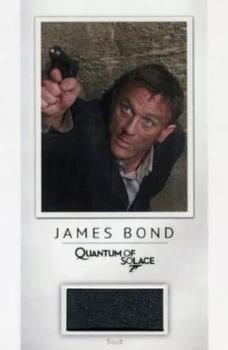 2016 Rittenhouse James Bond 007 Classics - Relics #PR5 Daniel Craig as James Bond - Suit Front