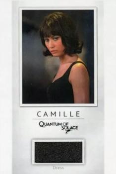 2016 Rittenhouse James Bond 007 Classics - Relics #PR6 Olga Kurylenko as Camille - Dress Front