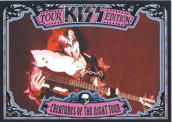 2009 Press Pass Kiss Tour Edition #11 Creatures Of The Night Tour Front