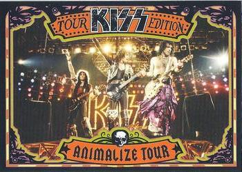 2009 Press Pass Kiss Tour Edition #13 Animalize Tour Front