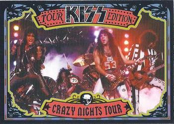 2009 Press Pass Kiss Tour Edition #15 Crazy Nights Tour Front