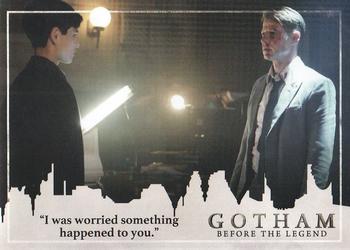 2017 Cryptozoic Gotham Season 2 #9 “I was worried something happened to you.” Front