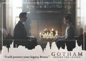 2017 Cryptozoic Gotham Season 2 #30 “I will protect your legacy, Bruce.” Front