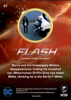 2017 Cryptozoic The Flash Season 2 #57 Where is Wells? Back