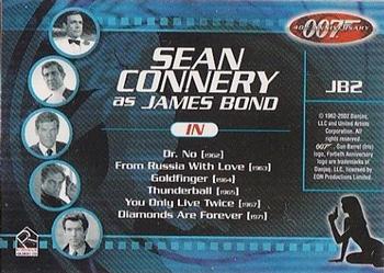 2002 Rittenhouse James Bond 40th Anniversary Preview #2 Sean Connery Back