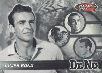 2002 Rittenhouse James Bond 'Dr. No' Commemorative #4 Sean Connery as James Bond Front