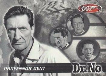 2002 Rittenhouse James Bond 'Dr. No' Commemorative #13 Anthony Dawson as Professor Dent Front