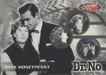 2002 Rittenhouse James Bond 'Dr. No' Commemorative #18 Lois Maxwell as Miss Moneypenny Front