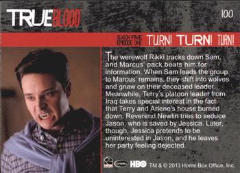 2013 Rittenhouse True Blood Archives #100 Turn! Turn! Turn! Back