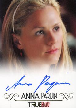 2013 Rittenhouse True Blood Archives - Autographs #NNO Anna Paquin Front