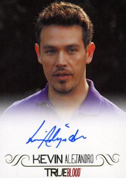 2013 Rittenhouse True Blood Archives - Autographs #NNO Kevin Alejandro Front