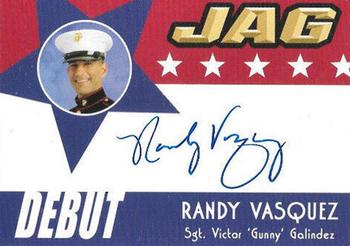 2006 TK Legacy JAG Premiere Edition - Debut Autographs #D3 Randy Vasquez Front