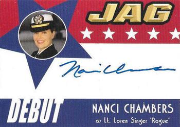 2006 TK Legacy JAG Premiere Edition - Debut Autographs #D4 Nanci Chambers Front