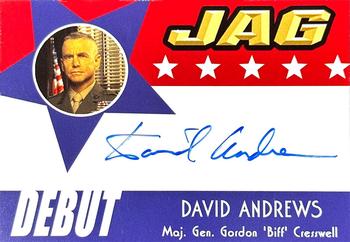 2006 TK Legacy JAG Premiere Edition - Debut Autographs #D24 David Andrews Front