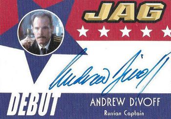 2006 TK Legacy JAG Premiere Edition - Debut Autographs #D28 Andrew Divoff Front