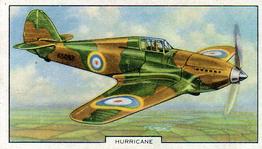 1939 Gallaher Aeroplanes #5 Hawker Hurricane Front