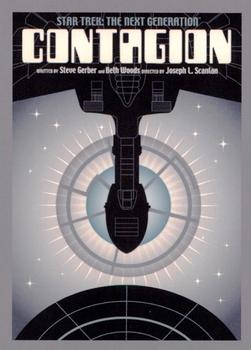2015 Rittenhouse Star Trek: The Next Generation Portfolio Prints Series One #37 Contagion Front