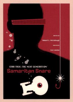 2015 Rittenhouse Star Trek: The Next Generation Portfolio Prints Series One #43 Samaritan Snare Front