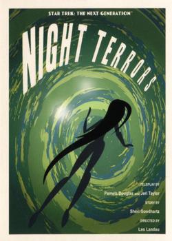 2015 Rittenhouse Star Trek: The Next Generation Portfolio Prints Series One #91 Night Terrors Front