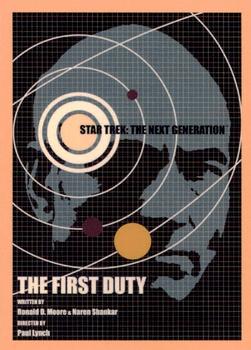 2015 Rittenhouse Star Trek: The Next Generation Portfolio Prints Series One #119 The First Duty Front