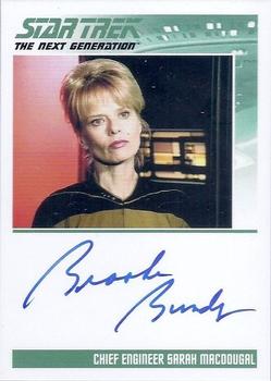 2015 Rittenhouse Star Trek: The Next Generation Portfolio Prints Series One - Autographs (Classic Design) #NNO Brooke Bundy Front