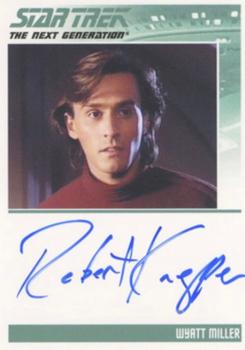 2015 Rittenhouse Star Trek: The Next Generation Portfolio Prints Series One - Autographs (Classic Design) #NNO Robert Knepper Front