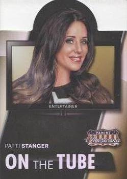 2015 Panini Americana - On the Tube Modern Gold #18 Patti Stanger Front