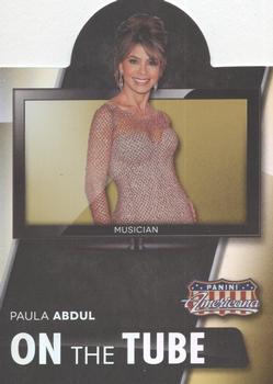 2015 Panini Americana - On the Tube Modern Gold #19 Paula Abdul Front