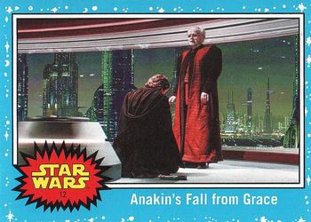 2017 Topps Star Wars Journey To The Last Jedi #12 Anakin's Fall from Grace Front