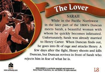 2003 Rittenhouse The Complete Highlander (TV) - The Lover #L8 Sarah Back