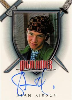 2003 Rittenhouse The Complete Highlander (TV) - Autographs #A3 Stan Kirsch Front