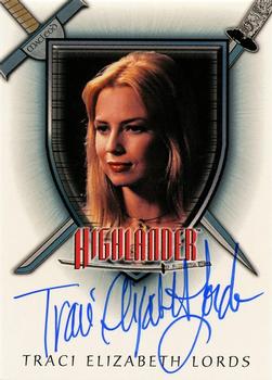 2003 Rittenhouse The Complete Highlander (TV) - Autographs #A5 Traci Elizabeth Lords Front