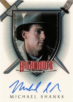 2003 Rittenhouse The Complete Highlander (TV) - Autographs #A12 Michael Shanks Front