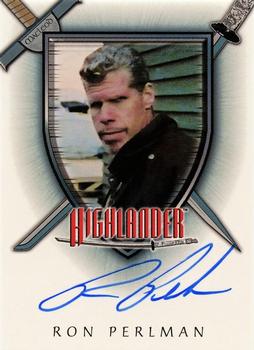 2003 Rittenhouse The Complete Highlander (TV) - Autographs #A18 Ron Perlman Front