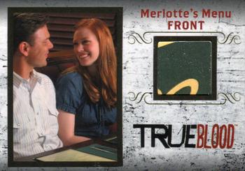 2013 Rittenhouse True Blood Archives - Props #R3 Merlotte's Menu - FRONT Front